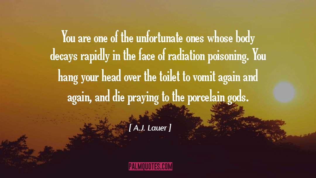 A.J. Lauer Quotes: You are one of the