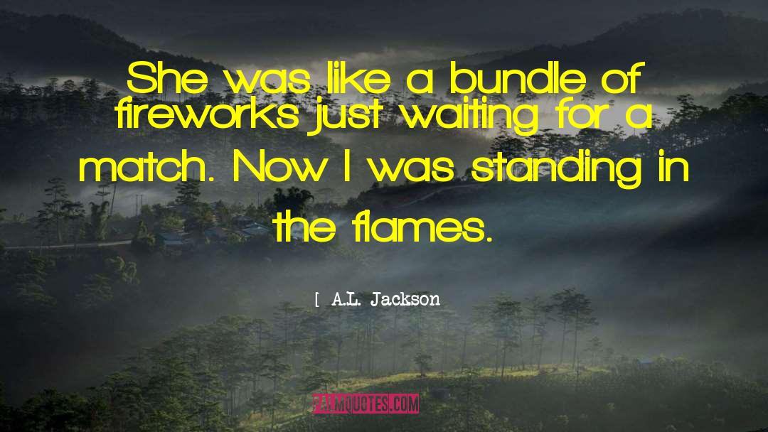 A.L. Jackson Quotes: She was like a bundle