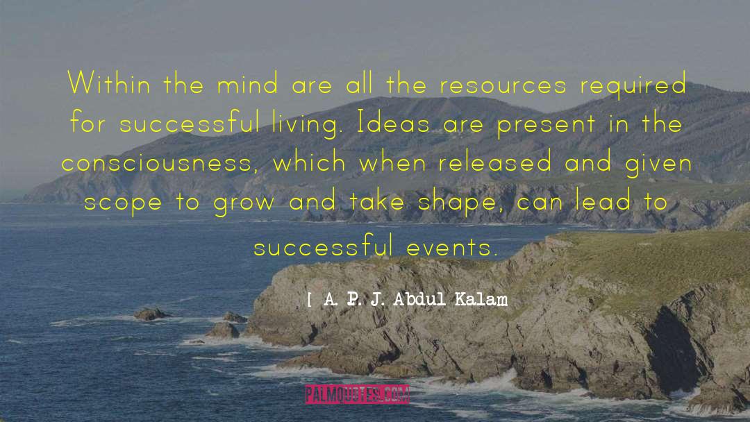 A. P. J. Abdul Kalam Quotes: Within the mind are all