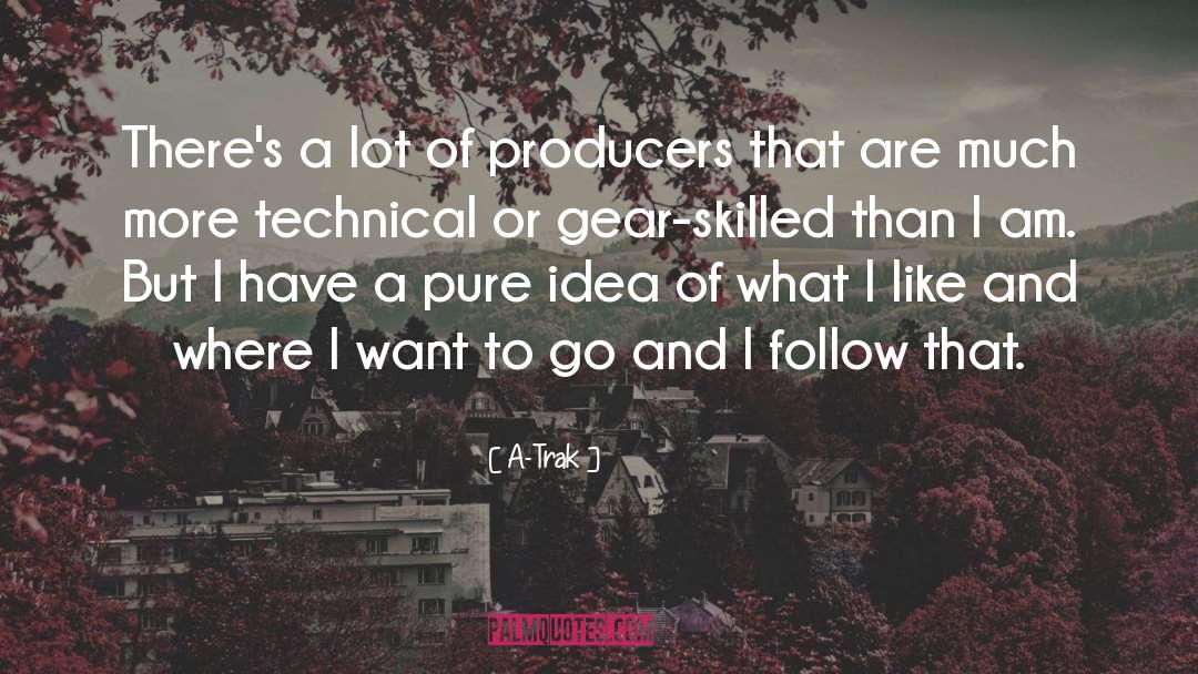 A-Trak Quotes: There's a lot of producers