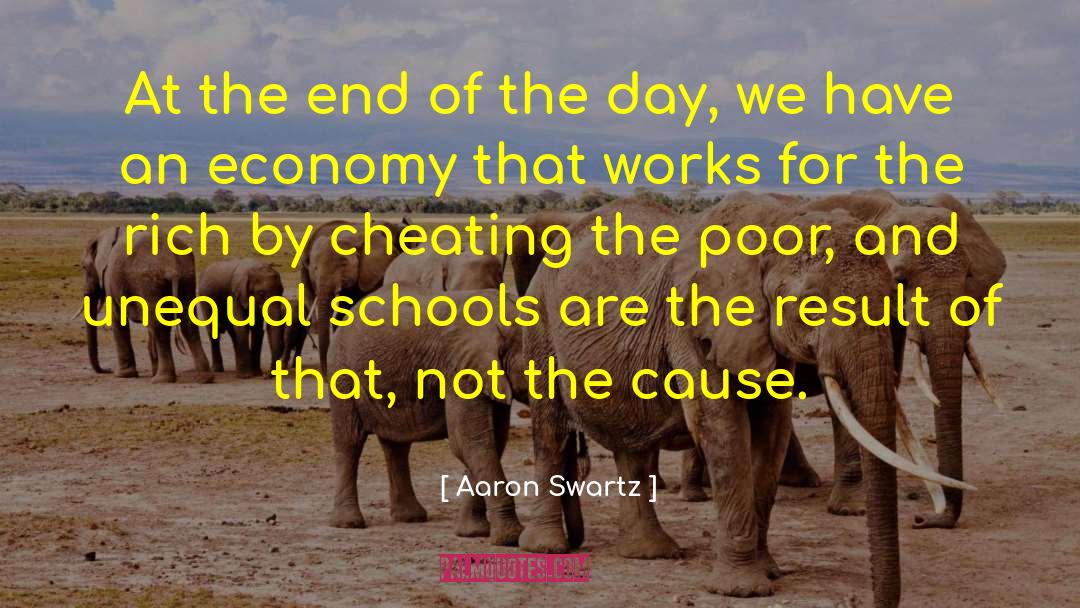 Aaron Swartz Quotes: At the end of the