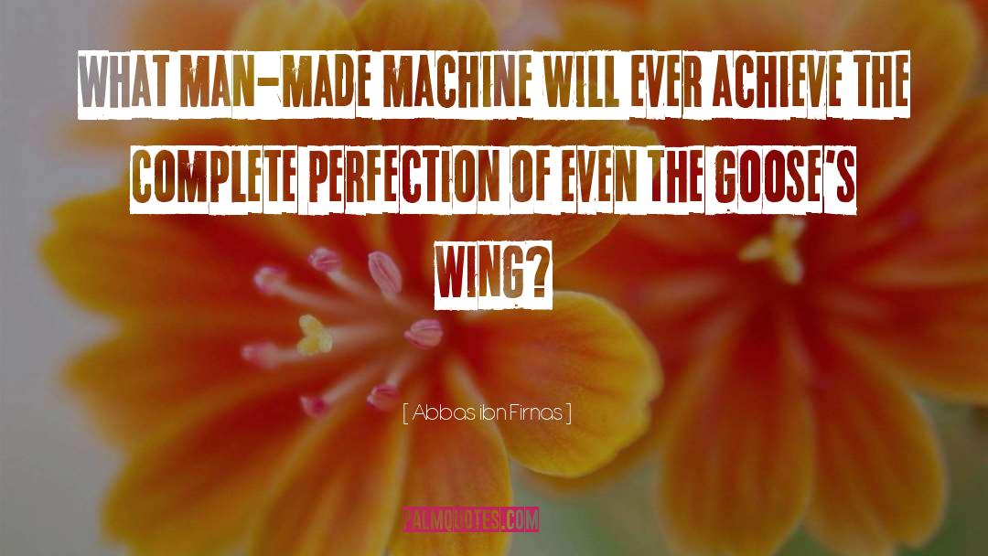 Abbas Ibn Firnas Quotes: What man-made machine will ever