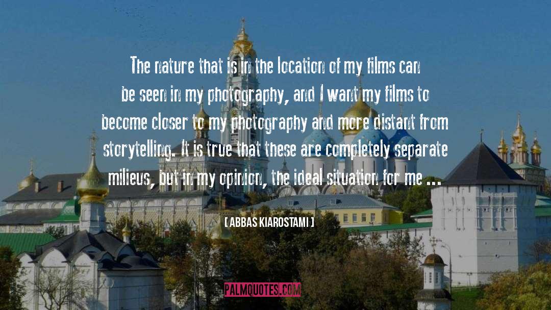 Abbas Kiarostami Quotes: The nature that is in