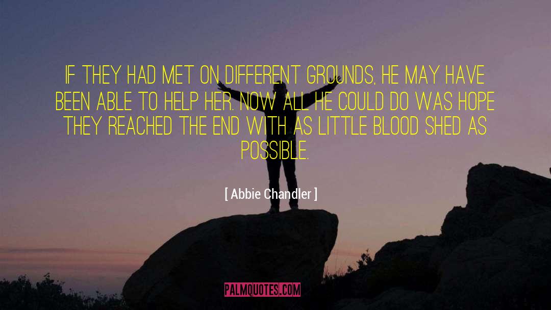 Abbie Chandler Quotes: If they had met on