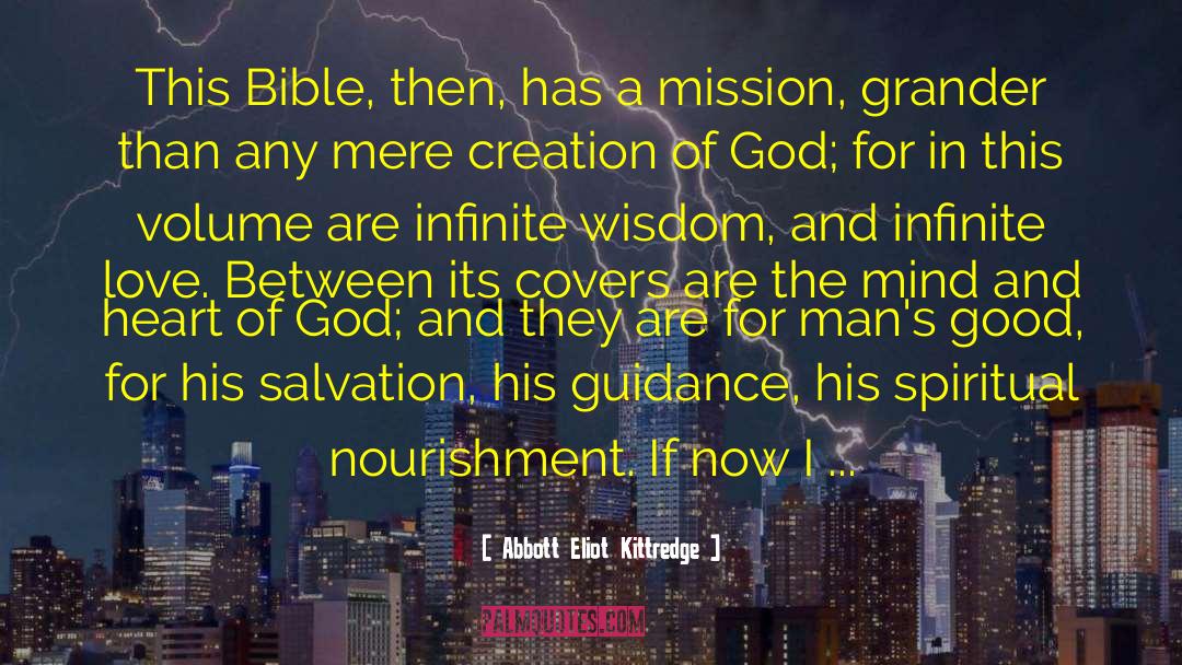 Abbott Eliot Kittredge Quotes: This Bible, then, has a