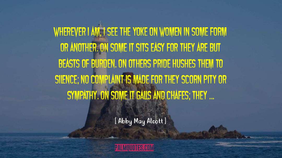 Abby May Alcott Quotes: Wherever I am, I see