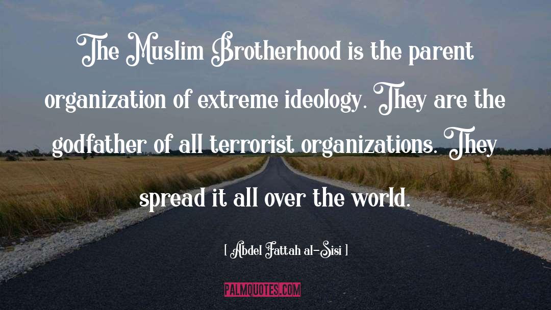 Abdel Fattah Al-Sisi Quotes: The Muslim Brotherhood is the