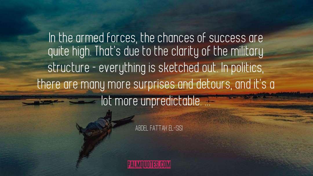 Abdel Fattah El-Sisi Quotes: In the armed forces, the