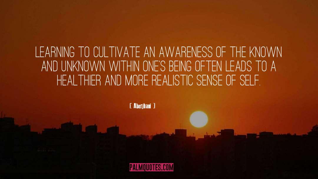 Aberjhani Quotes: Learning to cultivate an awareness