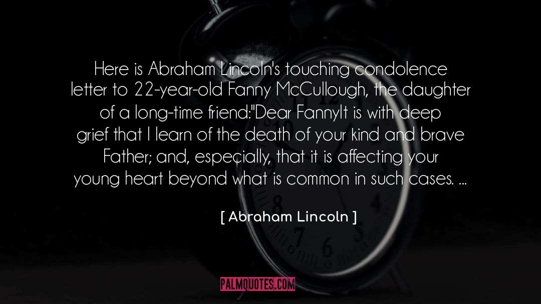 Abraham Lincoln Quotes: Here is Abraham Lincoln's touching