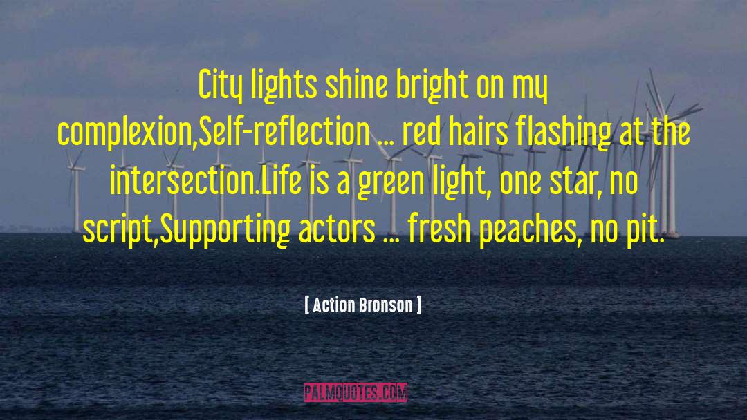 Action Bronson Quotes: City lights shine bright on