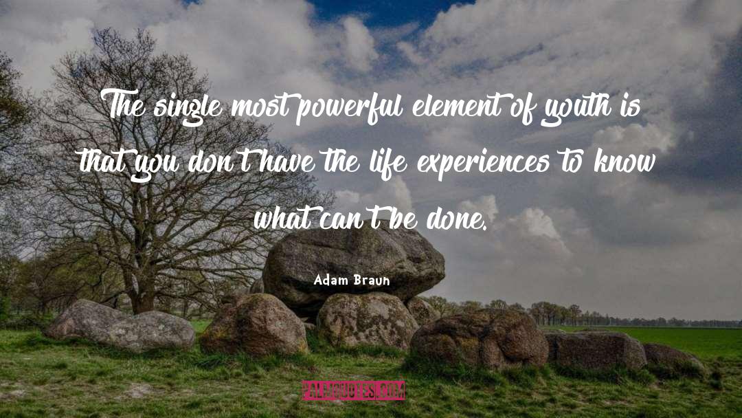 Adam Braun Quotes: The single most powerful element