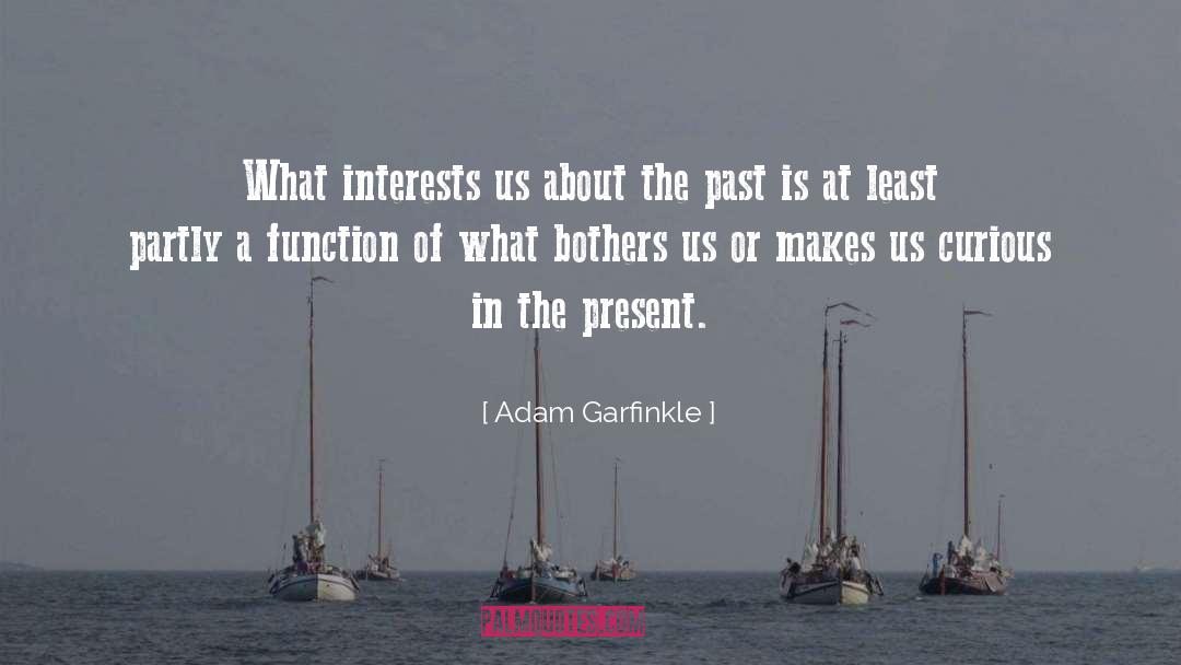 Adam Garfinkle Quotes: What interests us about the