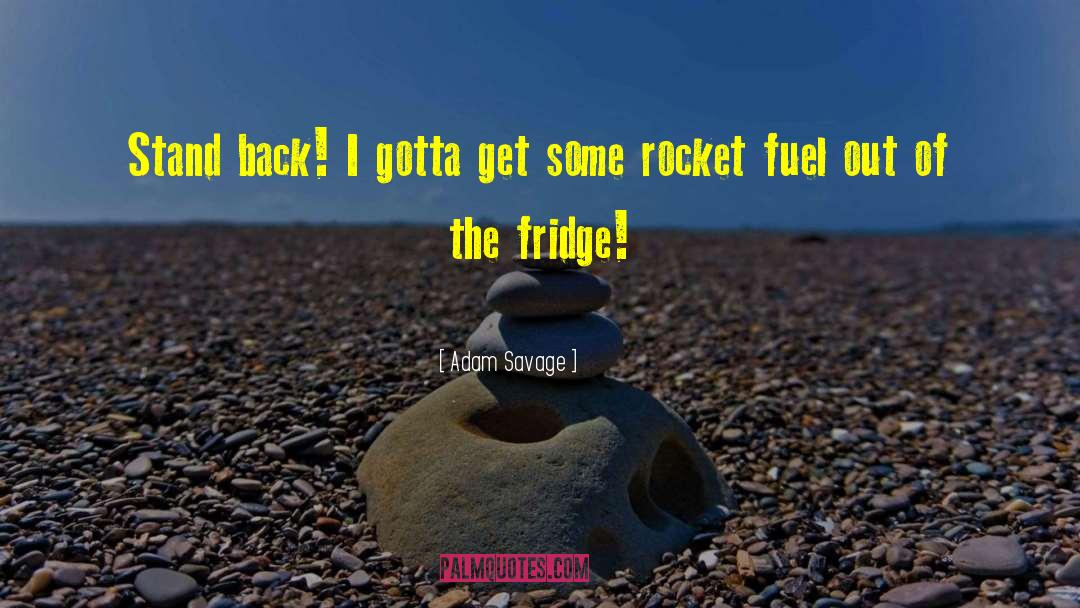 Adam Savage Quotes: Stand back! I gotta get