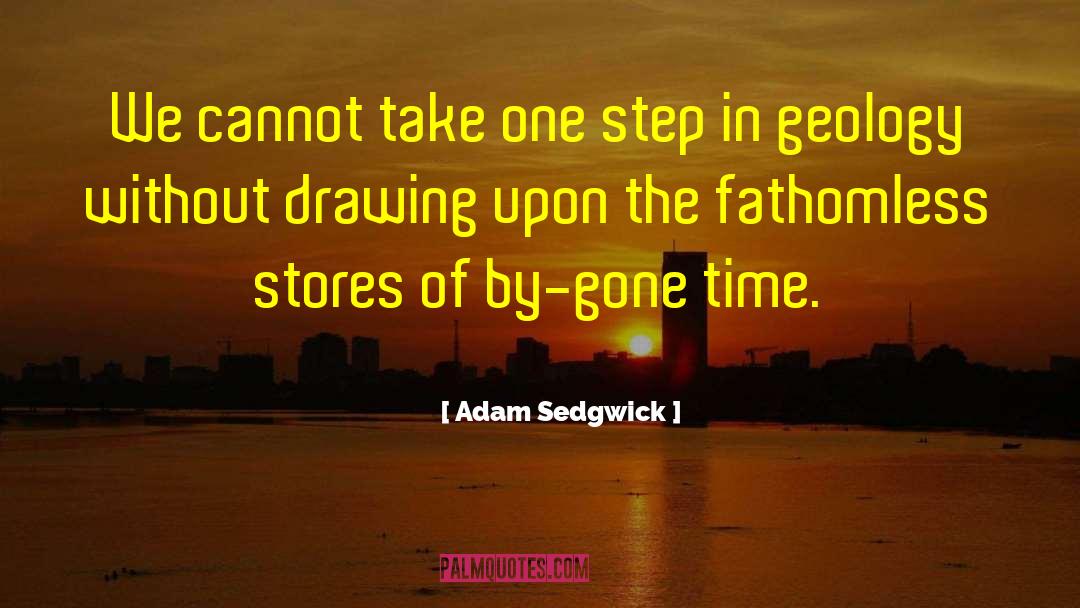 Adam Sedgwick Quotes: We cannot take one step