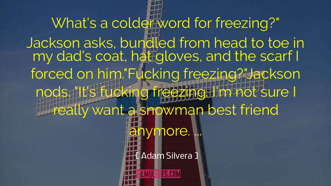 Adam Silvera Quotes: What's a colder word for
