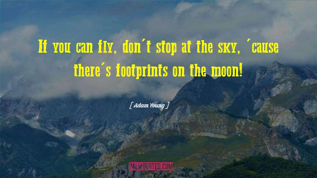 Adam Young Quotes: If you can fly, don't