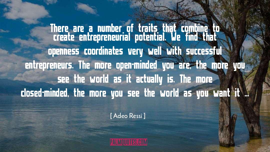 Adeo Ressi Quotes: There are a number of