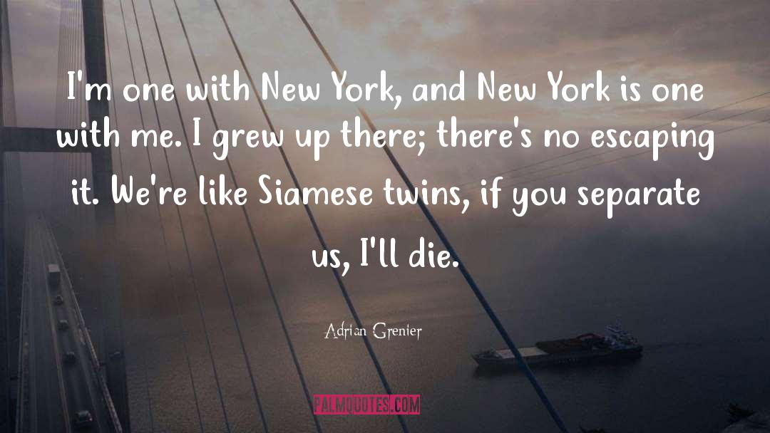 Adrian Grenier Quotes: I'm one with New York,