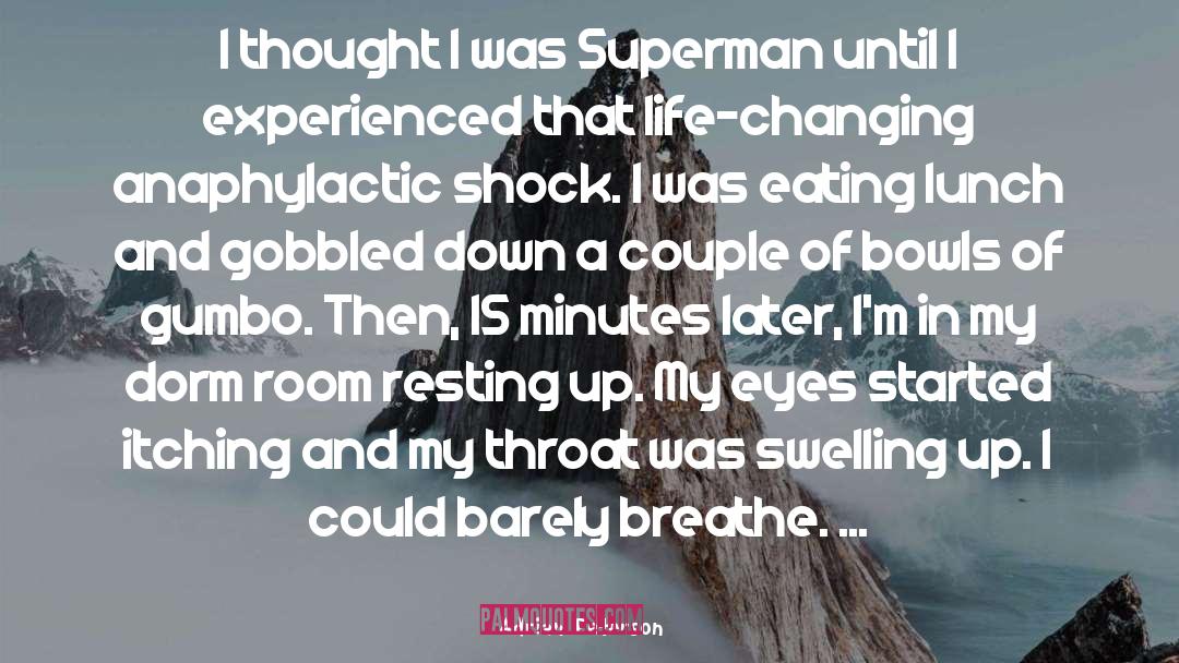 Adrian Peterson Quotes: I thought I was Superman