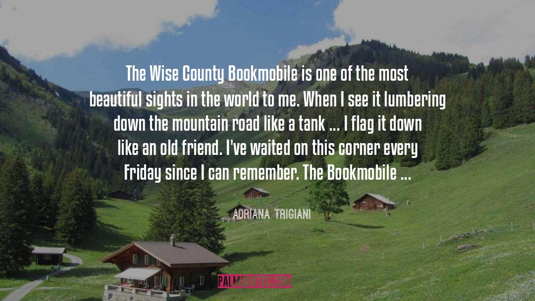 Adriana Trigiani Quotes: The Wise County Bookmobile is
