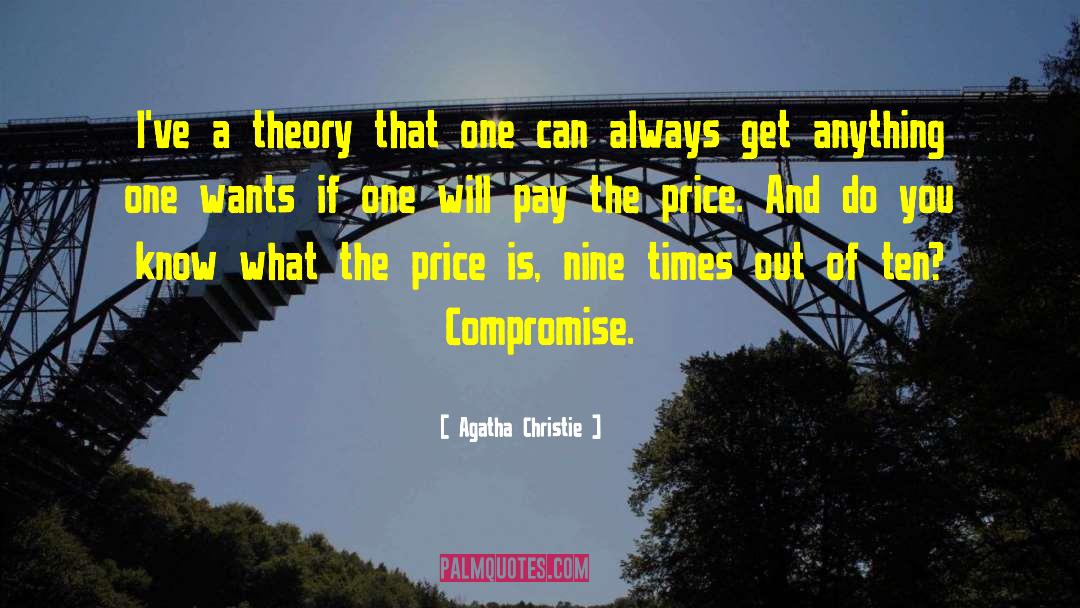 Agatha Christie Quotes: I've a theory that one