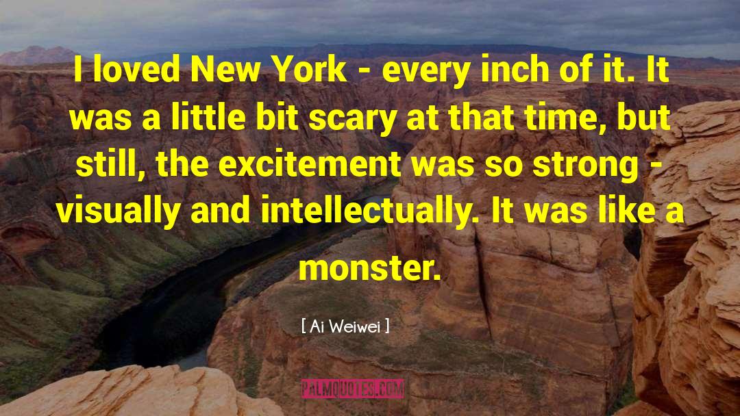 Ai Weiwei Quotes: I loved New York -
