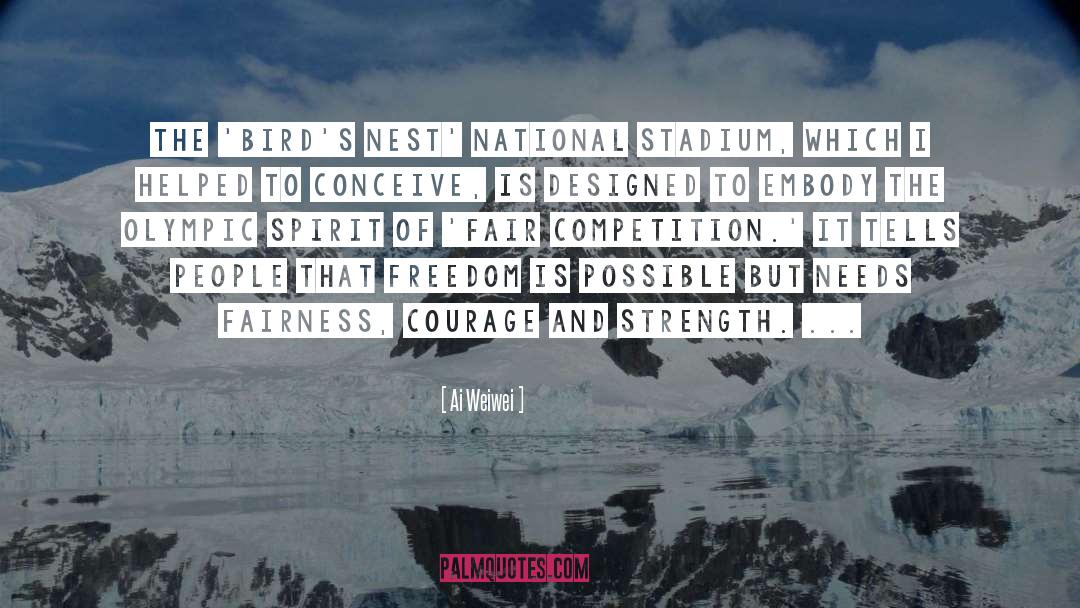 Ai Weiwei Quotes: The 'Bird's Nest' National Stadium,