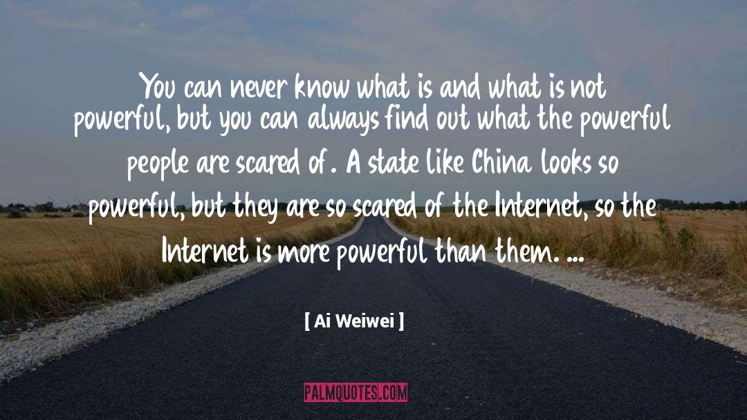 Ai Weiwei Quotes: You can never know what