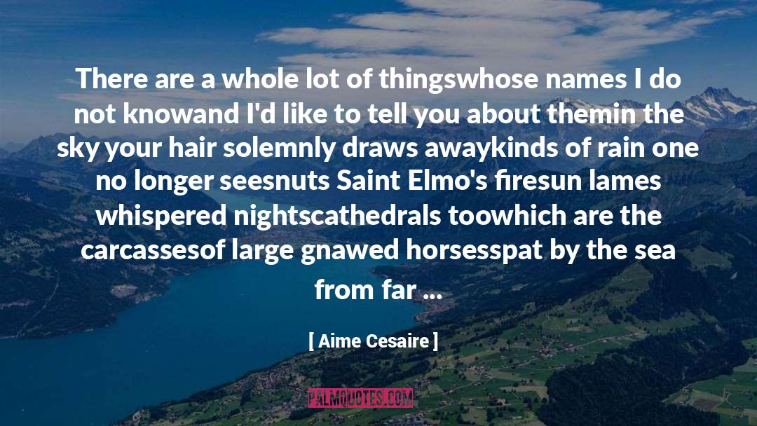 Aime Cesaire Quotes: There are a whole lot