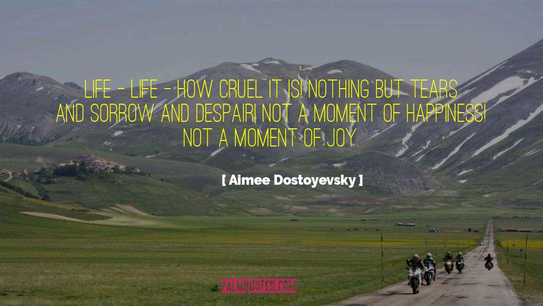 Aimee Dostoyevsky Quotes: Life - life - how