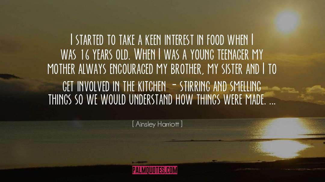 Ainsley Harriott Quotes: I started to take a