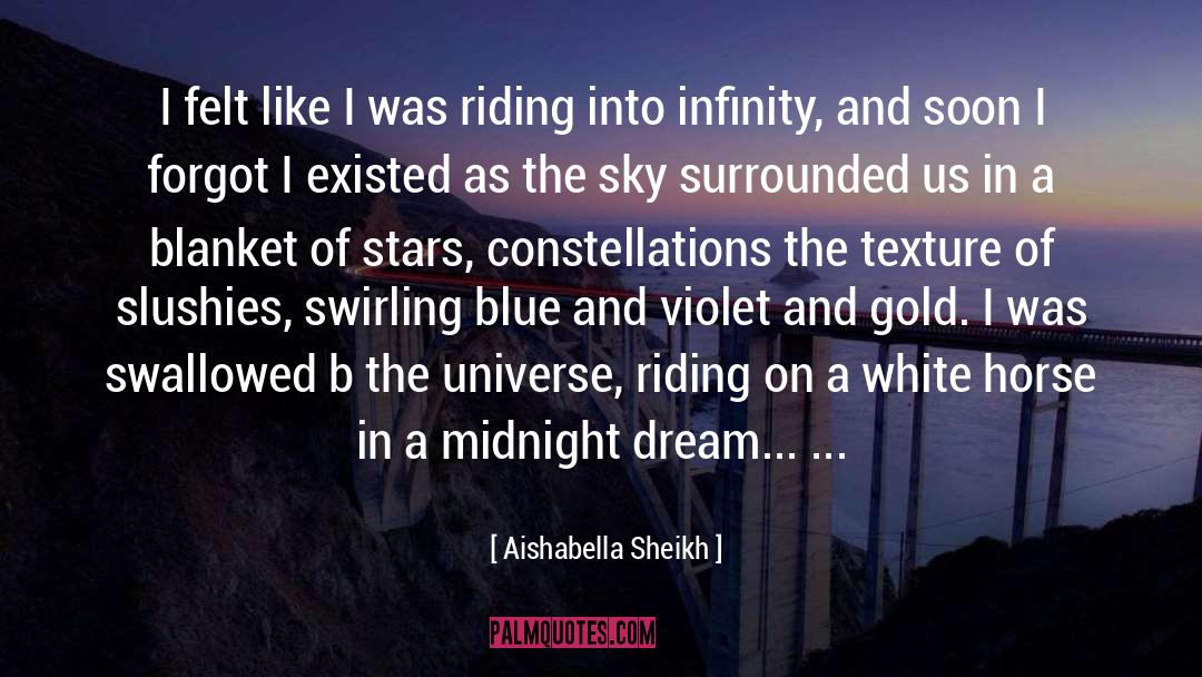 Aishabella Sheikh Quotes: I felt like I was