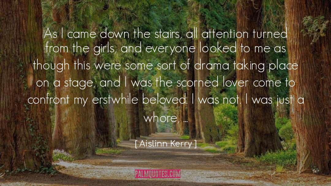 Aislinn Kerry Quotes: As I came down the