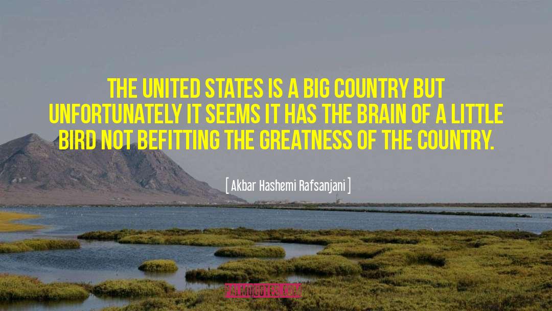 Akbar Hashemi Rafsanjani Quotes: The United States is a