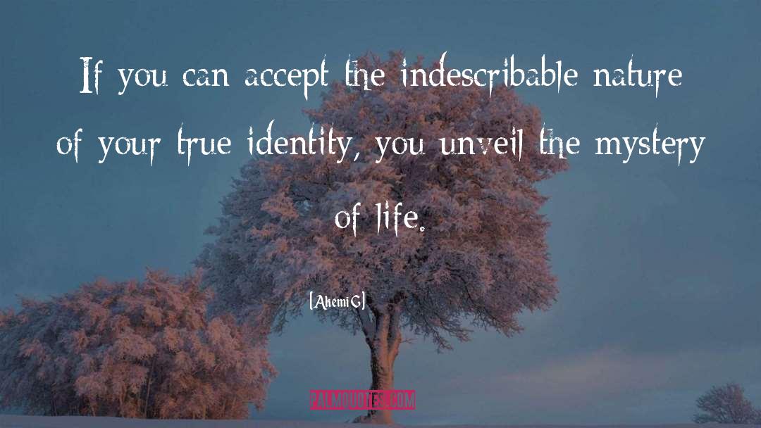 Akemi G Quotes: If you can accept the