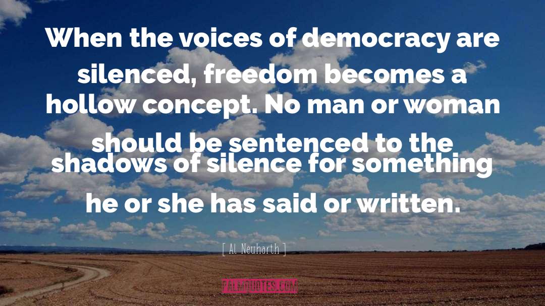 Al Neuharth Quotes: When the voices of democracy