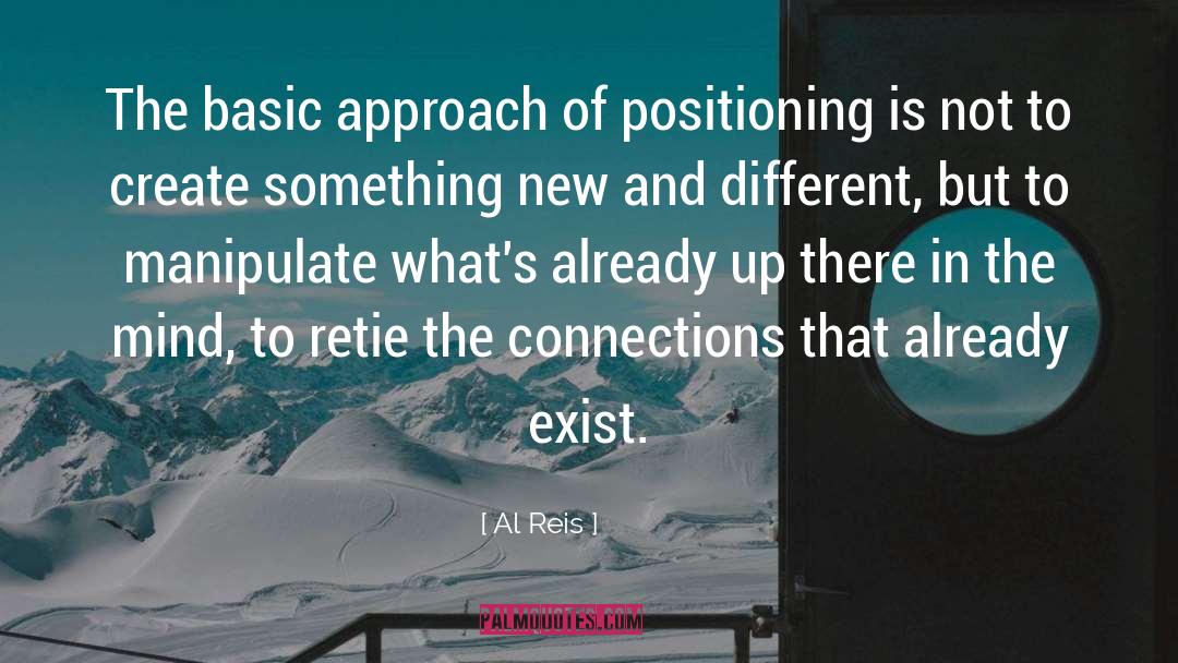 Al Reis Quotes: The basic approach of positioning
