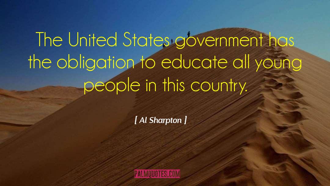 Al Sharpton Quotes: The United States government has