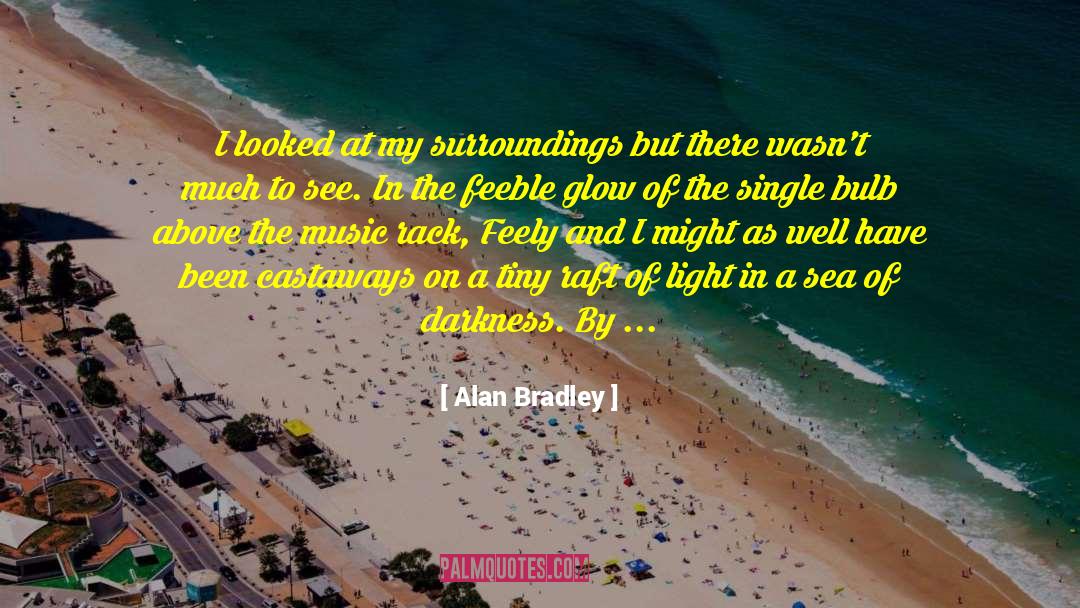 Alan Bradley Quotes: I looked at my surroundings