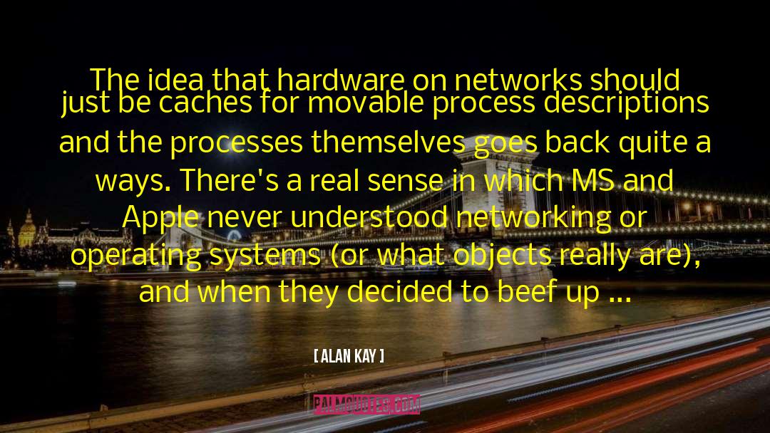 Alan Kay Quotes: The idea that hardware on