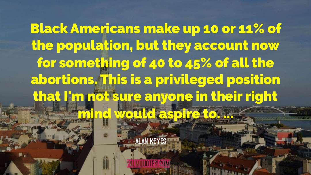 Alan Keyes Quotes: Black Americans make up 10