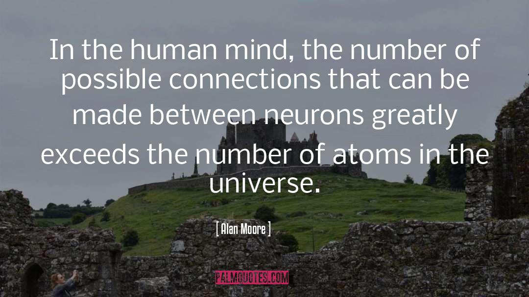 Alan Moore Quotes: In the human mind, the