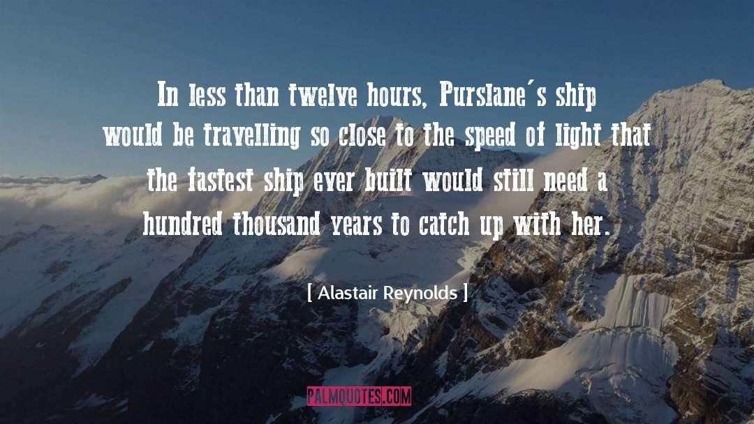 Alastair Reynolds Quotes: In less than twelve hours,