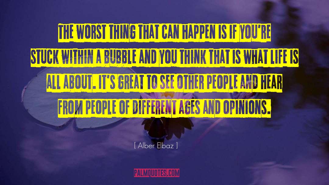 Alber Elbaz Quotes: The worst thing that can