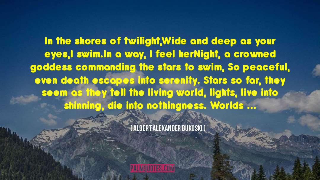 Albert Alexander Bukoski Quotes: In the shores of twilight,<br