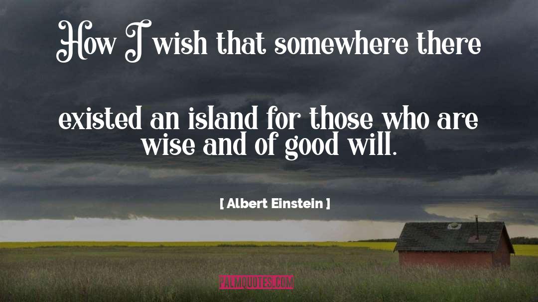 Albert Einstein Quotes: How I wish that somewhere