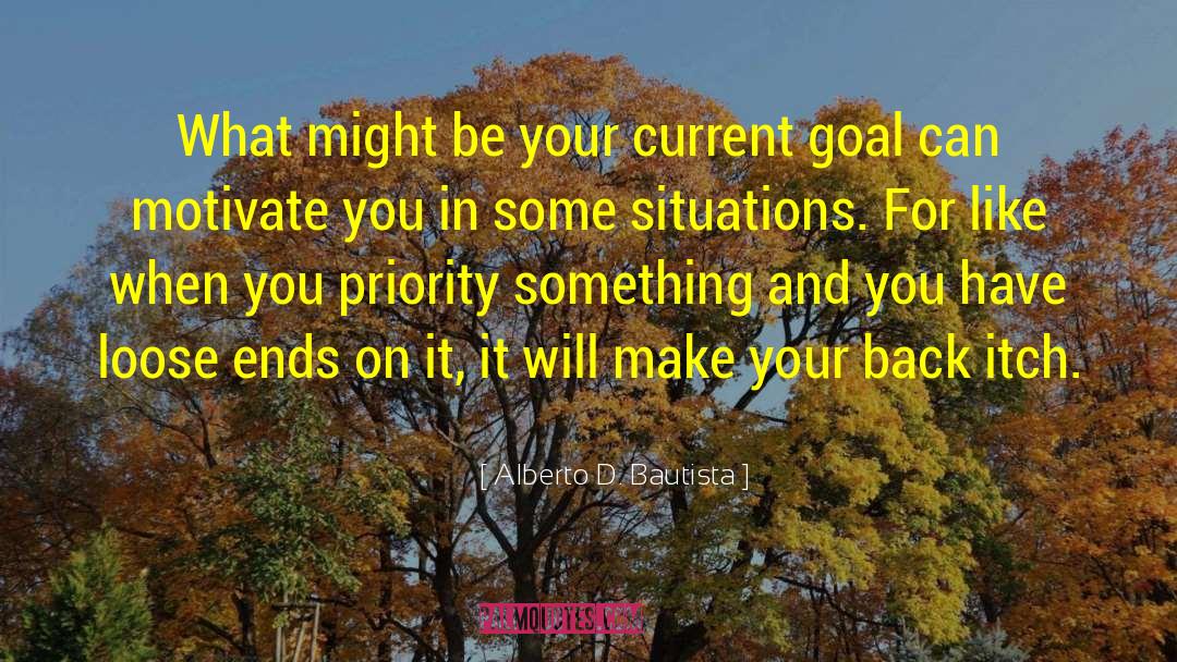 Alberto D. Bautista Quotes: What might be your current