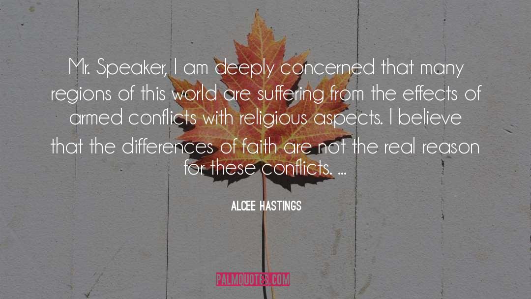 Alcee Hastings Quotes: Mr. Speaker, I am deeply