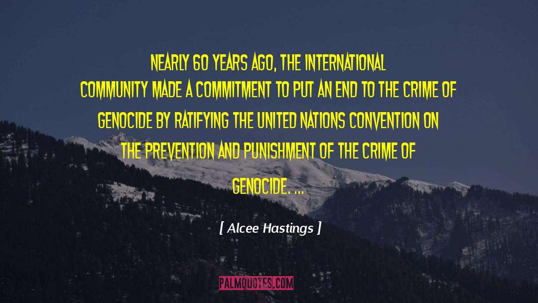 Alcee Hastings Quotes: Nearly 60 years ago, the